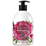 Barwa Naturalna, mydło w płynie do rąk i ciała z piwonią, 500 ml - miniaturka zdjęcia produktu