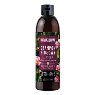Barwa Ziołowa, szampon ziołowy, czystek, włosy matowe i zmęczone, 250 ml - zdjęcie produktu