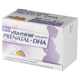Acti Vita-miner Prenatal + DHA, 30 tabletek + 30 kapsułek - miniaturka zdjęcia produktu