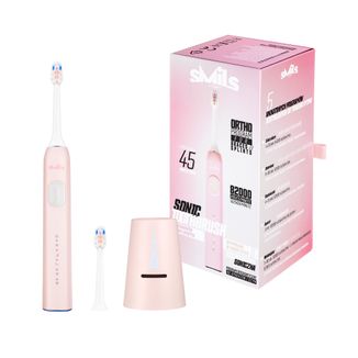 Vitammy Smils, soniczna szczoteczka, powder pink, 1 sztuka - zdjęcie produktu