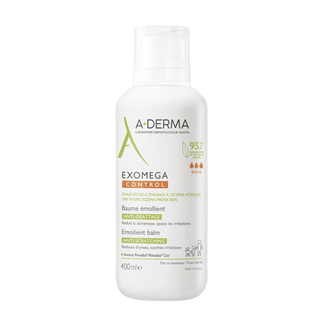 A-Derma Exomega Control, balsam emolient, skóra sucha i skłonna do atopii, od 1 dnia życia, 400 ml - zdjęcie produktu