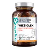MyVita Silver Wiesiołek z oleju z polskich nasion, 60 kapsułek - miniaturka zdjęcia produktu