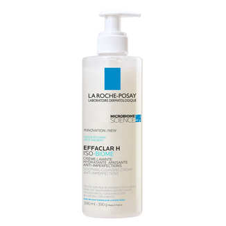 La Roche-Posay Effaclar H Iso - Biome, kojący krem myjący przeciw niedoskonałościom, 390 ml - zdjęcie produktu