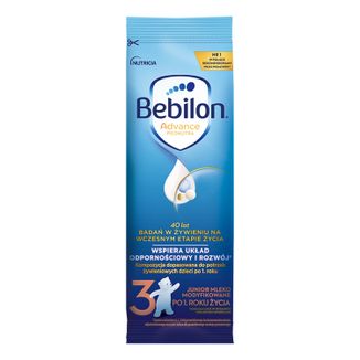 Bebilon Advance Pronutra 3 Junior, mleko modyfikowane, po 1 roku, 29,4 g x 1 saszetka - zdjęcie produktu