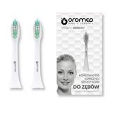 Oromed Oro-Brush, końcówki do szczoteczki sonicznej White, 2 sztuki - miniaturka zdjęcia produktu