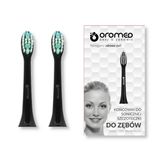 Oromed Oro-Brush, końcówki do szczoteczki sonicznej Black, 2 sztuki - miniaturka zdjęcia produktu