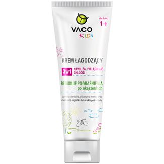 Vaco, krem łagodzący podrażnienia po ukąszeniach owadów dla dzieci, 75 ml - zdjęcie produktu