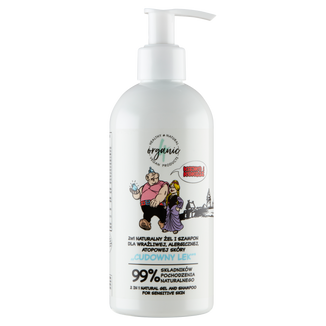 4Organic Kajko i Kokosz, naturalny żel i szampon dla dzieci 2w1, 300 ml - zdjęcie produktu