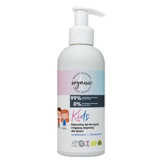 4organic Kids, naturalny żel do mycia ciała i higieny intymnej dla dzieci, 200 ml - zdjęcie produktu