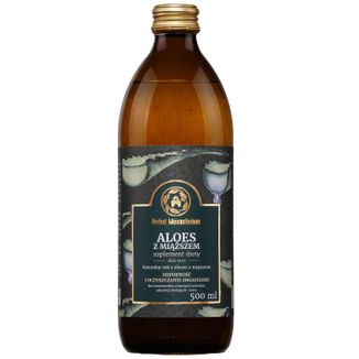Herbal Monasterium Aloes, naturalny sok z miąższem, 500 ml - zdjęcie produktu