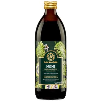 Herbal Monasterium Noni, 100% sok naturalny, 500 ml - zdjęcie produktu