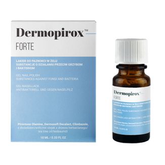 Dermopirox Forte, lakier do paznokci w żelu, 10 ml USZKODZONE OPAKOWANIE - zdjęcie produktu