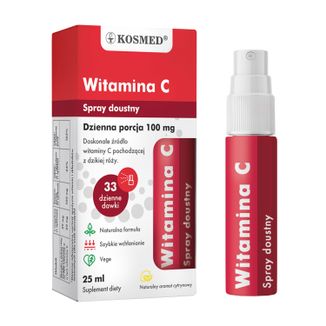 Kosmed Witamina C, spray doustny, 25 ml - zdjęcie produktu