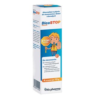 DicoStop, 15 g x 4 saszetki - zdjęcie produktu