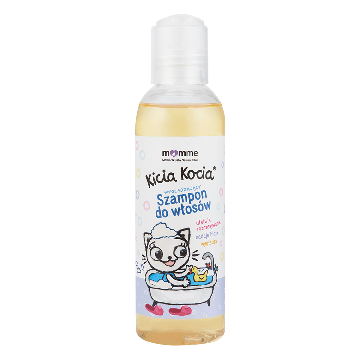 Nieznana Momme Kicia Kocia, wygładzający szampon do włosów, od 1 dnia życia, 150 ml