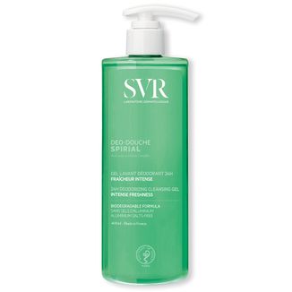 SVR Spirial Deo-Douche, dezodorujący żel do mycia, 400 ml SVR Spirial Deo-Douche, dezodorujący żel do mycia, 400 ml - zdjęcie produktu