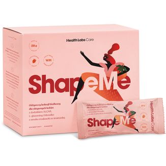 Health Labs ShapeMe, smak truskawkowo-śmietankowy, 15 saszetek - zdjęcie produktu
