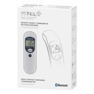 Istel NC300 BT, termometr bezdotykowy na podczerwień z funkcją Bluetooth - zdjęcie produktu
