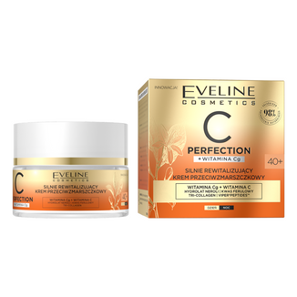 Eveline Cosmetics C-Perfection 40+, rewitalizujący krem przeciwzmarszczkowy do twarzy, na dzień i na noc, 50 ml - zdjęcie produktu