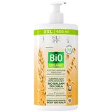 Eveline Cosmetics Bio Organic, ujędrniająco-odmładzający balsam do ciała, mleczko owsiane, 650 ml - miniaturka zdjęcia produktu
