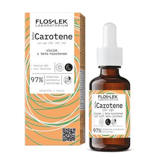 Flos-lek BetaCarotene pro age, olejek z beta-karotenem, 30 ml - zdjęcie produktu