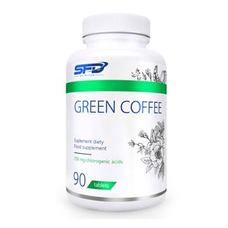 SFD Green Coffee, zielona kawa, 90 tabletek - zdjęcie produktu