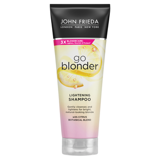 John Frieda Sheer Blonde, rozjaśniający szampon do włosów blond, Go Blonder, 250 ml - zdjęcie produktu