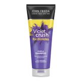 John Frieda Sheer Blonde, fioletowy szampon do włosów blond, Violet Crush, 250 ml - miniaturka zdjęcia produktu