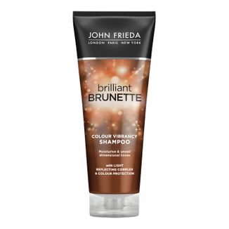 John Frieda Brilliant Brunette, szampon do włosów, Colour Vibrancy, 250 ml - zdjęcie produktu