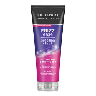 John Frieda Frizz Ease, odżywka do włosów puszących się, Brazilian Sleek, 250 ml - zdjęcie produktu