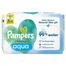 Pampers Harmonie Aqua, chusteczki nawilżane, 3 x 48 sztuk - miniaturka  zdjęcia produktu