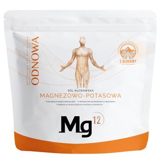 Mg12 Odnowa, sól kłodawska magnezowo-potasowa, 1 kg - zdjęcie produktu