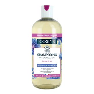 Coslys, szampon do włosów rozjaśnianych i siwych, chaber bławatek, 500 ml - zdjęcie produktu
