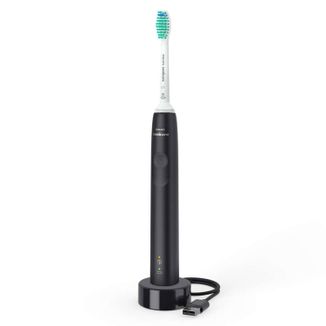 Philips Sonicare 3100 Series, szczoteczka soniczna, HX3671/14, czarna, 1 sztuka USZKODZONE OPAKOWANIE Philips Sonicare 3100 Series, szczoteczka soniczna, HX3671/14, czarna, 1 sztuka USZKODZONE OPAKOWANIE - zdjęcie produktu