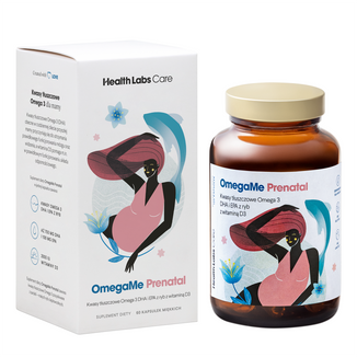 Health Labs OmegaMe Prenatal, 60 kapsułek USZKODZONE OPAKOWANIE - zdjęcie produktu