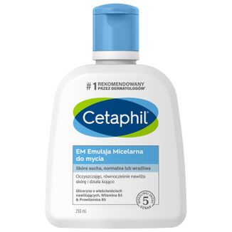 Cetaphil EM, emulsja micelarna do mycia, 250 ml - zdjęcie produktu