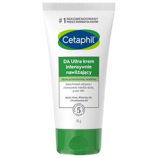 Cetaphil DA Ultra, krem intensywnie nawilżający, 85 g - zdjęcie produktu