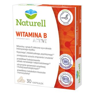 Naturell Witamina B Active, 30 kapsułek - zdjęcie produktu