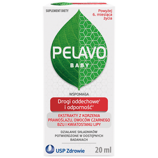 Pelavo Multi 6m+, krople dla dzieci i niemowląt powyżej 6 miesiąca, 20 ml - zdjęcie produktu