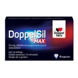 DoppelSil Max 50 mg, 4 tabletki do rozgryzania i żucia - miniaturka zdjęcia produktu