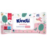 Kindii Sensitive, chusteczki nawilżane dla niemowląt i dzieci, 96 sztuk Kindii Sensitive, chusteczki nawilżane dla niemowląt i dzieci, 96 sztuk - miniaturka zdjęcia produktu