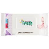 Fresh baby, chusteczki nawilżane, 120 sztuk - miniaturka zdjęcia produktu