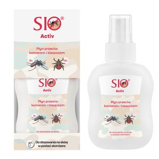 Sio Activ, płyn przeciw komarom i kleszczom, IR3535 20%, 100 ml - zdjęcie produktu