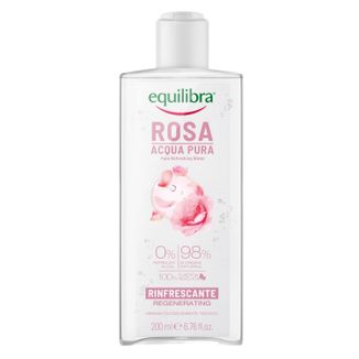 Equilibra Rosa, odświeżająca czysta woda różana, 200 ml - zdjęcie produktu