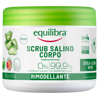Equilibra Aloe, modelujący peeling solny, 600 g USZKODZONE OPAKOWANIE Equilibra Aloe, modelujący peeling solny, 600 g USZKODZONE OPAKOWANIE - zdjęcie produktu