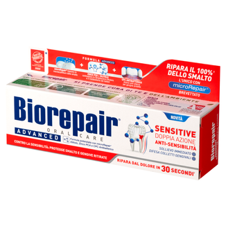 Biorepair Advanced Sensitive, pasta do zębów wrażliwych, bez fluoru, 75 ml - zdjęcie produktu