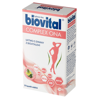 Biovital Complex Ona, 30 kapsułek KRÓTKA DATA - zdjęcie produktu