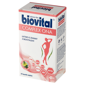 Biovital Complex Ona, 60 kapsułek KRÓTKA DATA - zdjęcie produktu