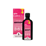 EstroVita Skin, estry kwasów Omega 3-6-9, smak kwiatu wiśni japońskiej sakura, 250 ml USZKODZONE OPAKOWANIE - miniaturka zdjęcia produktu
