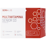 SEMA Lab Multiwitamina Senior D3, 60 tabletek powlekanych SEMA Lab Multiwitamina Senior D3, 60 tabletek powlekanych - miniaturka zdjęcia produktu